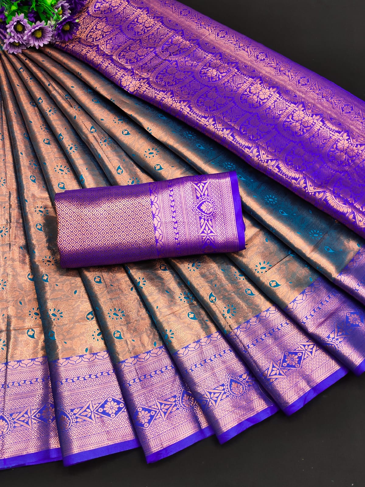Gc Gaurvi Zari Work Kanchivaram Silk Non Catalog Sarees